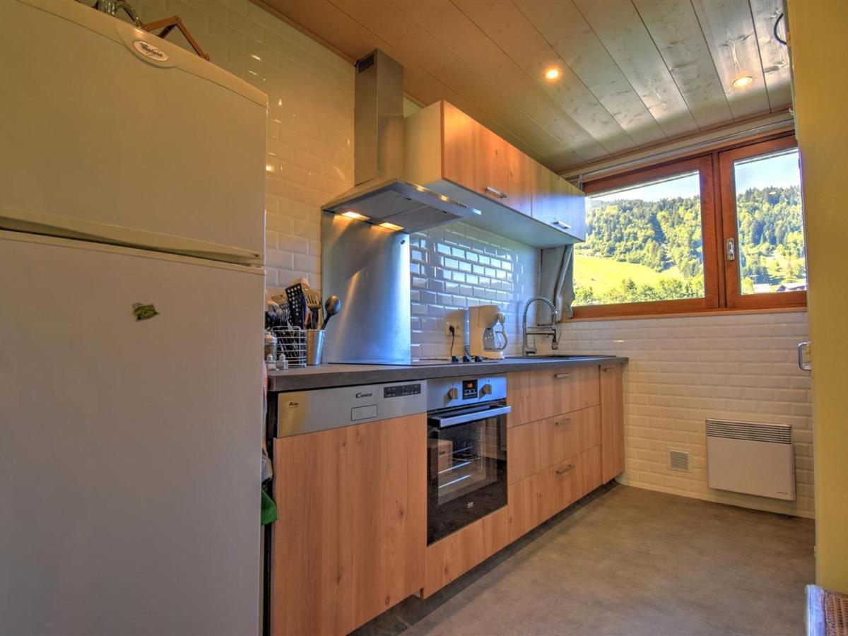 Charmant Appt 2 Chambres Morzine Avec Balcon, Parking Et Netflix - Fr-1-524-97 Zewnętrze zdjęcie